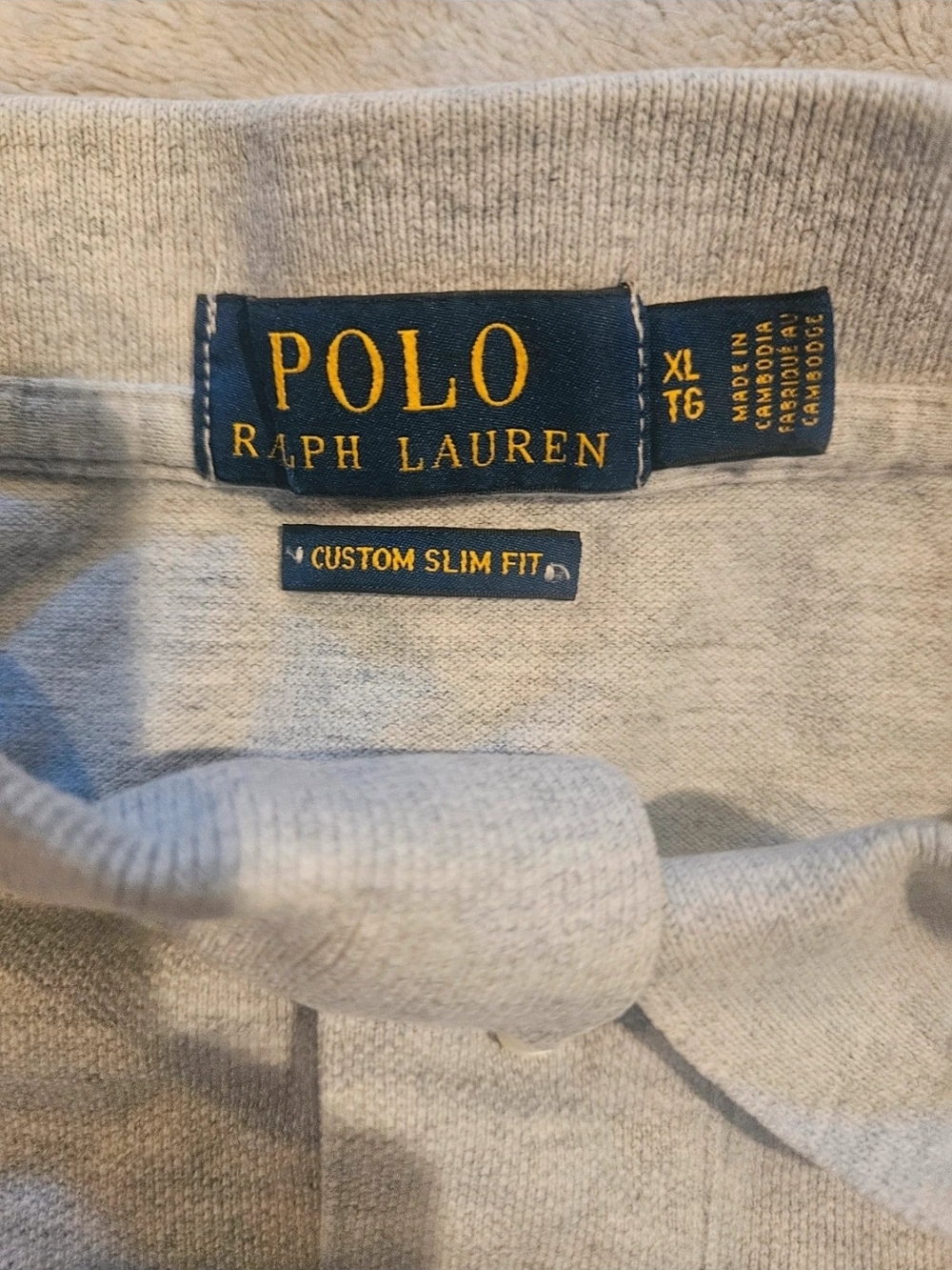 Polo by Ralph Lauren Light Gray Polo